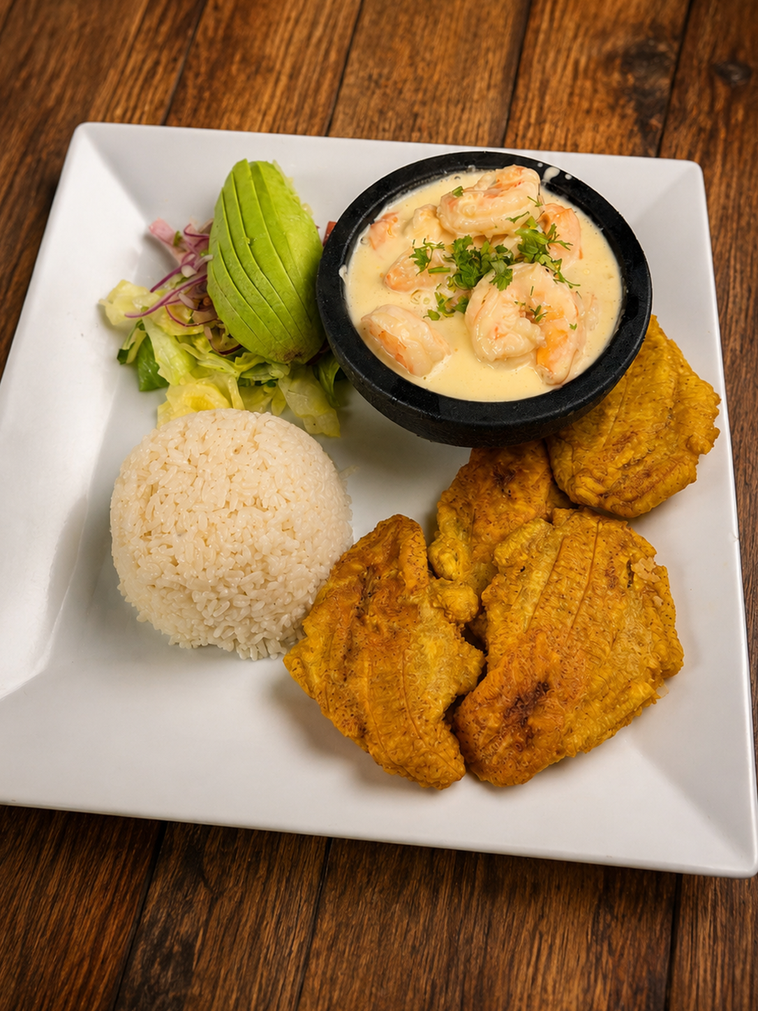 Plato de camarón — Linda Azogueñita